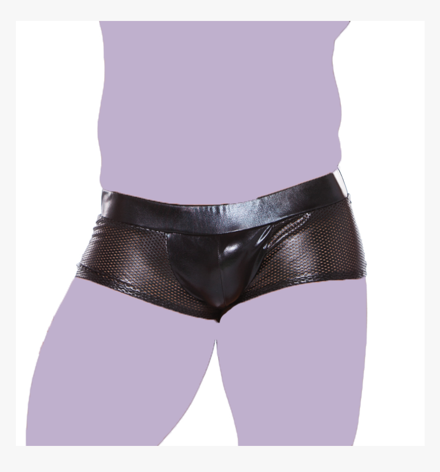 Wet Look Mens Brief - Briefs, HD Png Download