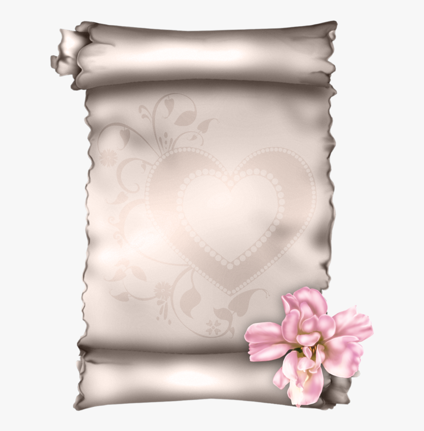 Фотки Paper Illustration, Note Paper, Paper Background, - Parchment Paper Scroll With Flower, HD Png Download
