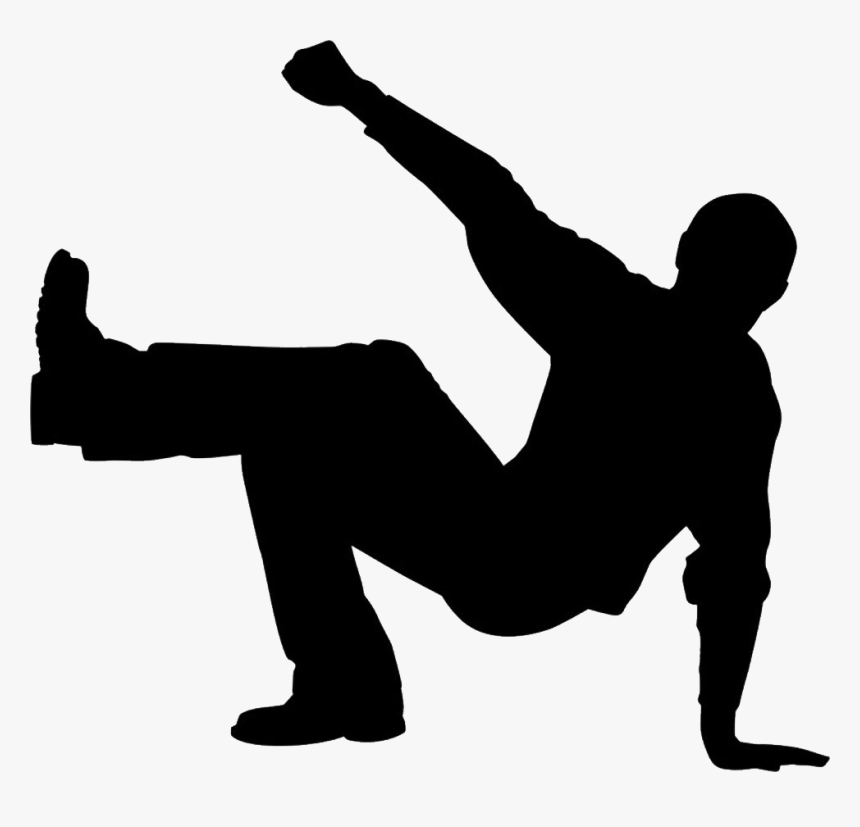 Break Dance Png, Hip Hop Png - Dancing Silhouette Break Dancing, Transparent Png