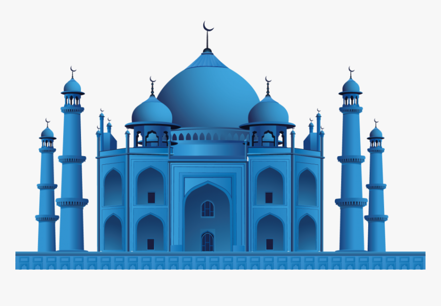Tile Vector Mosque - Taj Mahal, HD Png Download