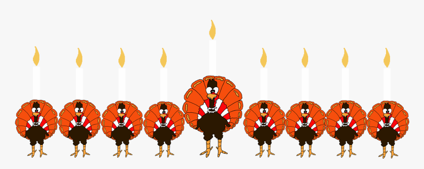 Transparent Menorah Clipart Png - Illustration, Png Download