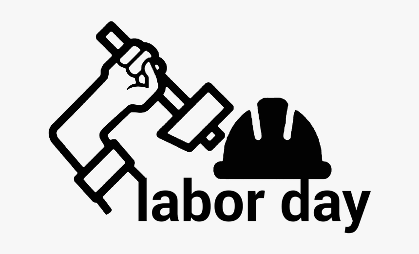 Clipart, Sticker, Labor Day, Worker, Designs, Hand - Happy Labor Day 2019, HD Png Download
