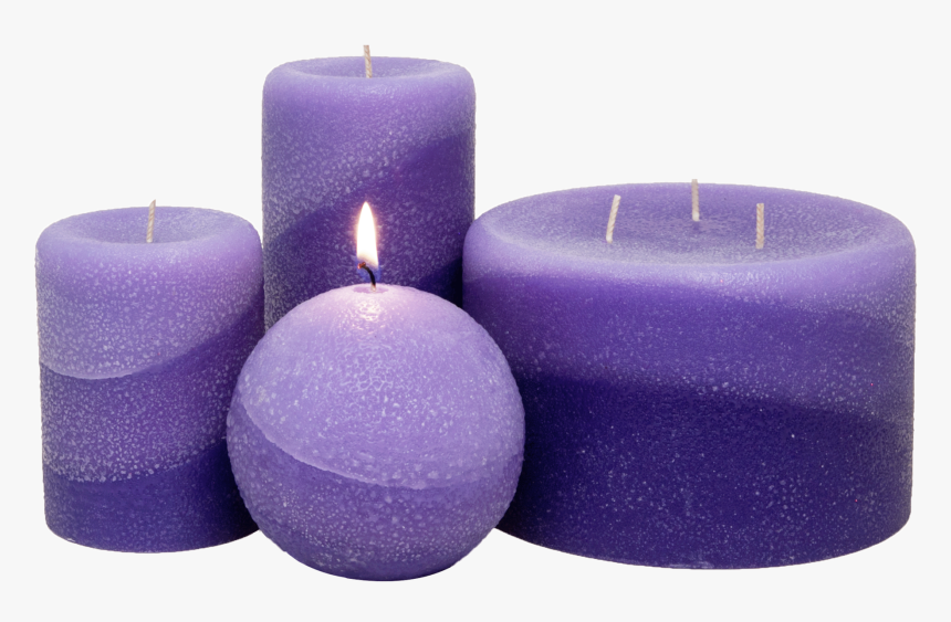 Lavender Scented Artisan Pillar Candles Made By Armadilla - Advent Candle, HD Png Download