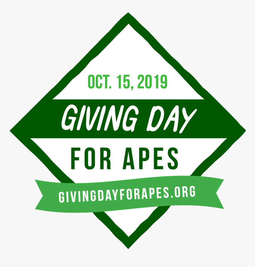 Giving Day For Apes 2019, HD Png Download