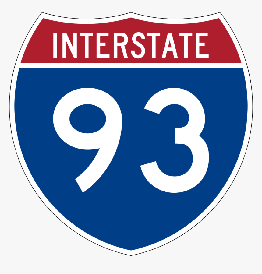 Interstate - Interstate 93 Sign, HD Png Download