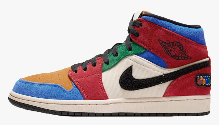 Air Jordan - Jordan 1 Mid Fearless, HD Png Download