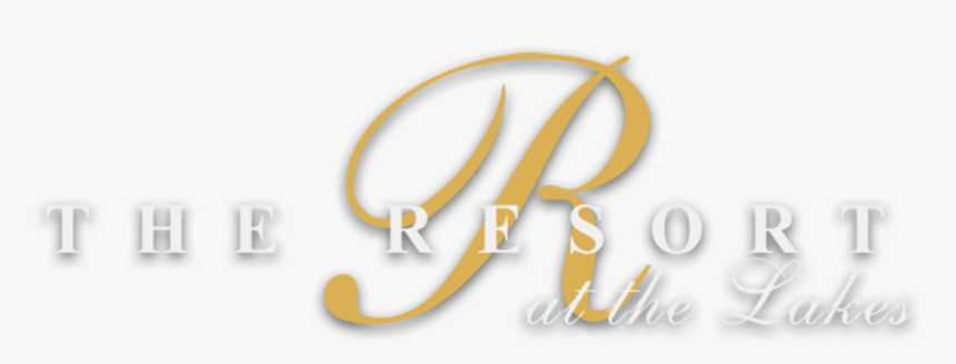 Resort At The Lakes - Calligraphy, HD Png Download