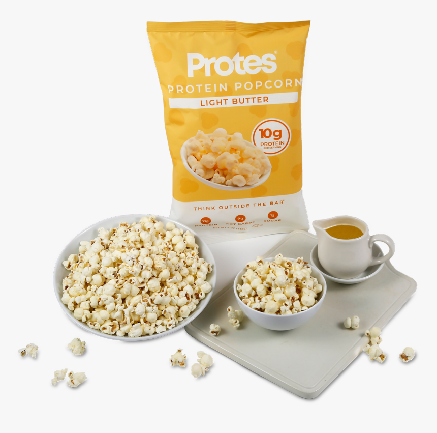 Protein Popcorn - Popcorn - Breakfast Cereal, HD Png Download