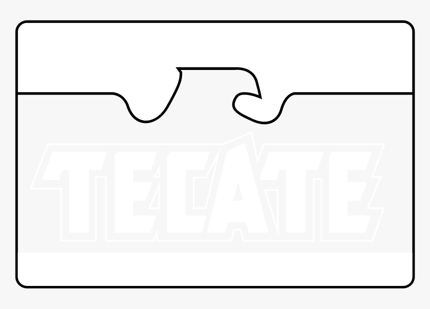 Tecate Logo Black And White - Cuauhtémoc Moctezuma Brewery, HD Png Download