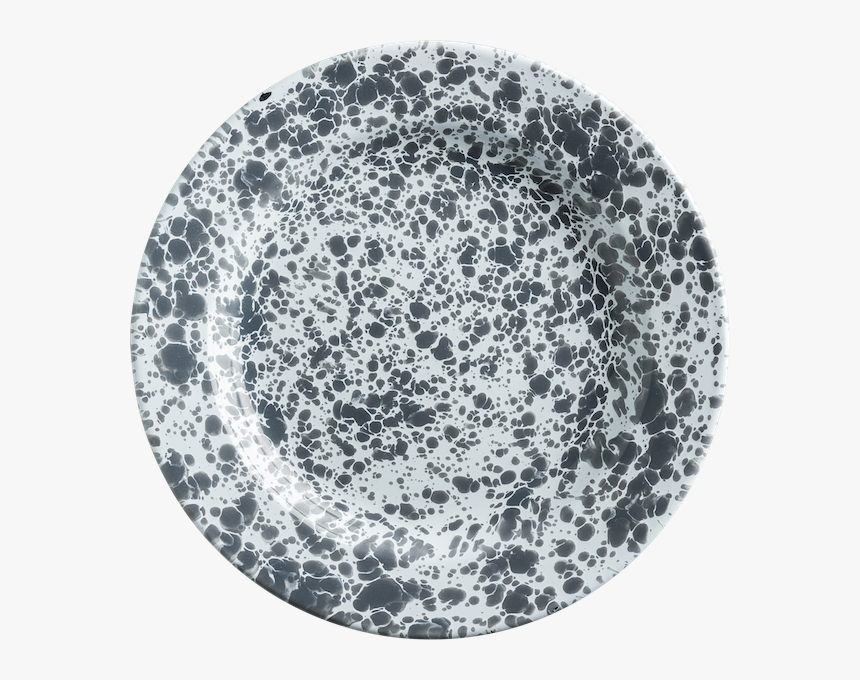 Spatter Grey Plate - Circle, HD Png Download