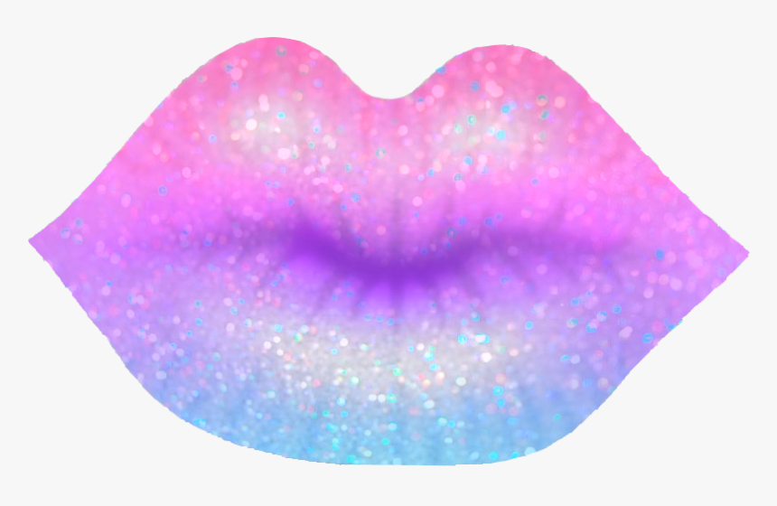 View Transparent Background Gold Glitter Lips Png Pics