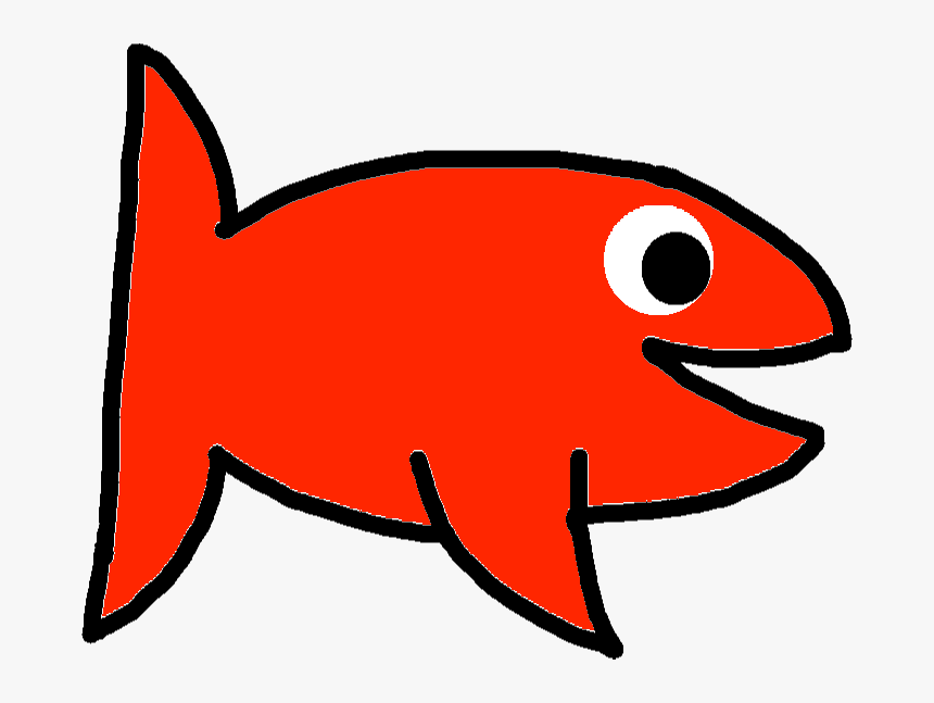 Transparent Dr Seuss Fish Png - Fish Drawing No Background, Png Download