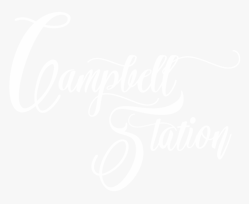 Campbell Station White Logo, HD Png Download