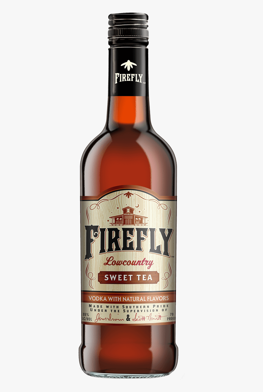 Firefly Spirits Sweet Tea Vodka - Firefly Lowcountry Sweet Tea Vodka, HD Png Download