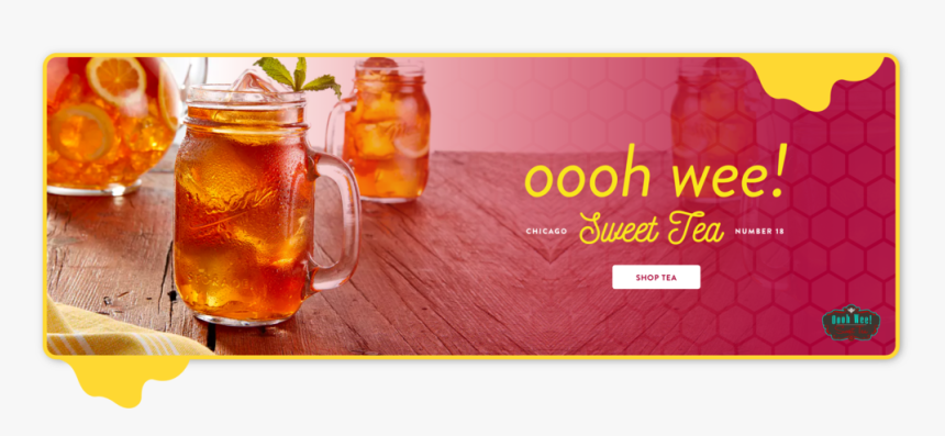 Oooh Wee Sweet Tea Has In 15 Delicious Flavors - Ice Tea, HD Png Download