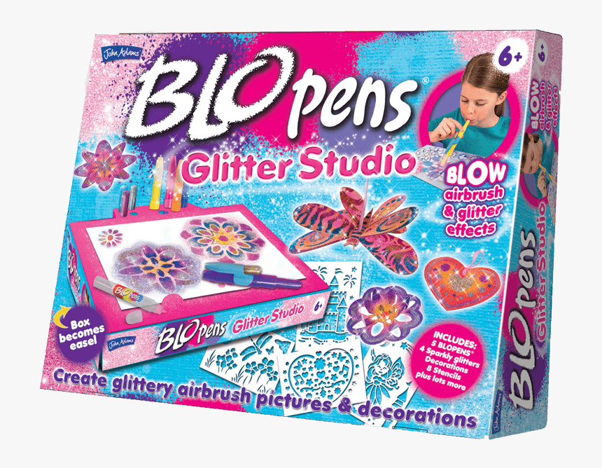 Transparent Glitter Png Effects - Blo Pens Glitter Studio, Png Download