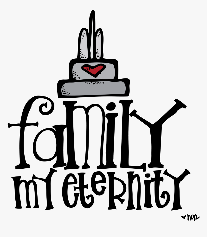 My Eternity - Clipart Lds Temple And Family, HD Png Download