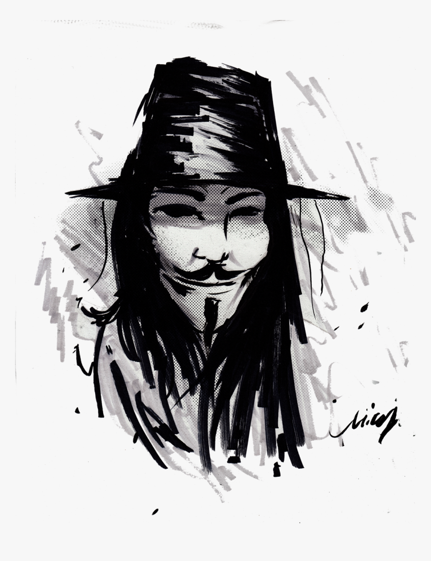 V For Vendetta Png Pic - V For Vendetta .png, Transparent Png