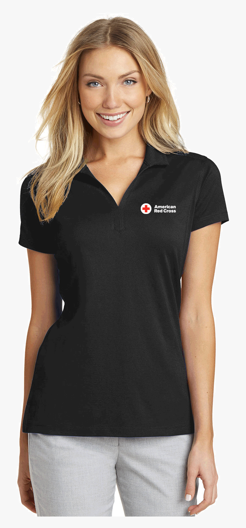 Port Authority Ladies Rapid Dry Mesh Polo, HD Png Download