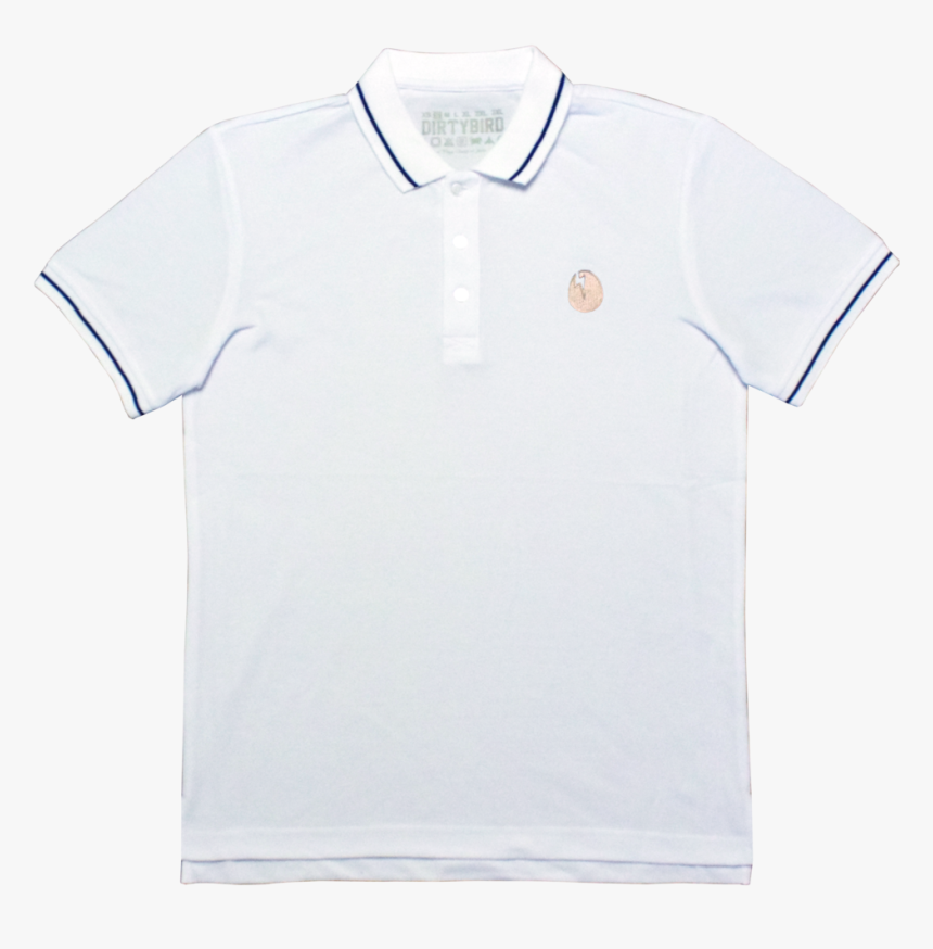Dirtybird Polo T Shirt 
 
 Data Image Id 6848331251755 - White Polo Shirt With Collar, HD Png Download