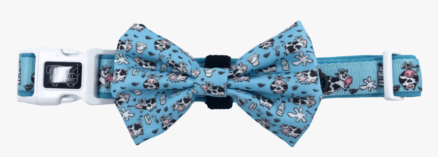 Big Little Dogs Dog Collar Bow Tie Udderly Irresistible, HD Png Download