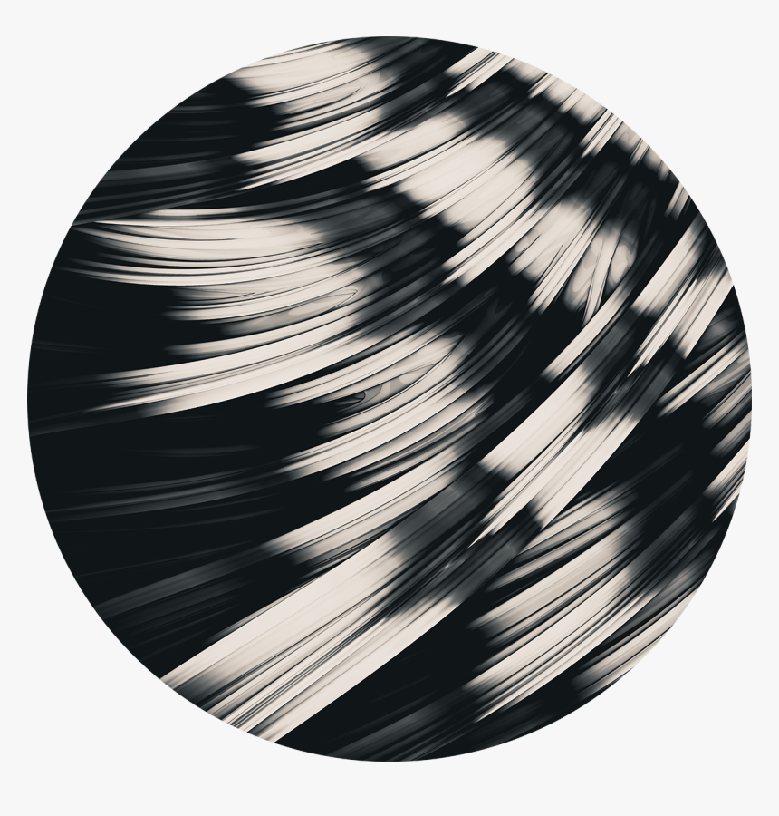 Black And White Strands - Art, HD Png Download