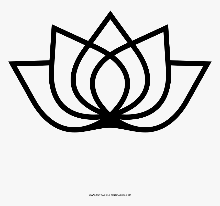 Lotus Flower Coloring Page - Nuclear Suppliers Group Logo, HD Png Download