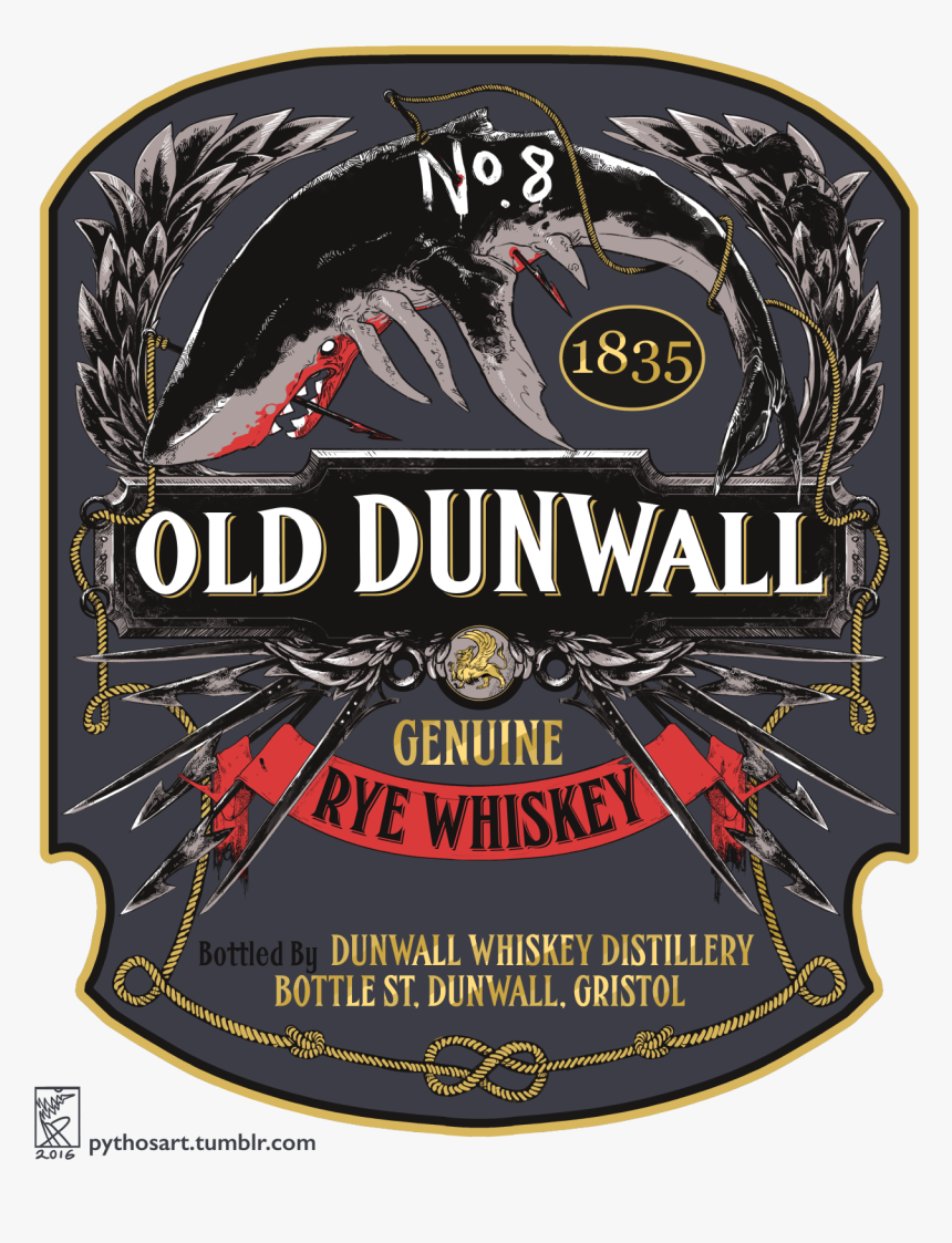 In Celebration Of Dishonored 2′s Release And It Being - Dunwall Whisky, HD Png Download