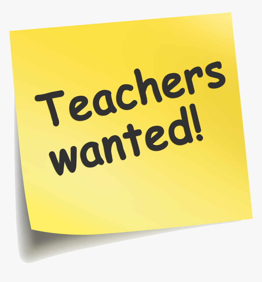 Teachers Wanted - Teacher, HD Png Download
