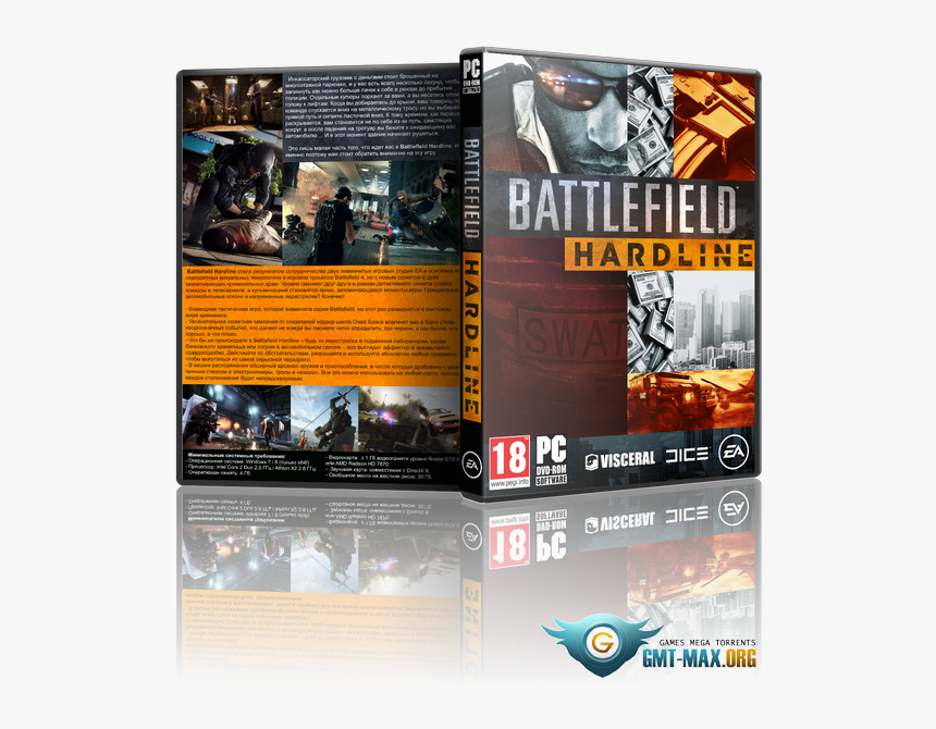 Battlefield Hardline Digital Deluxe Edition - Battlefield Hardline Pc Poster, HD Png Download
