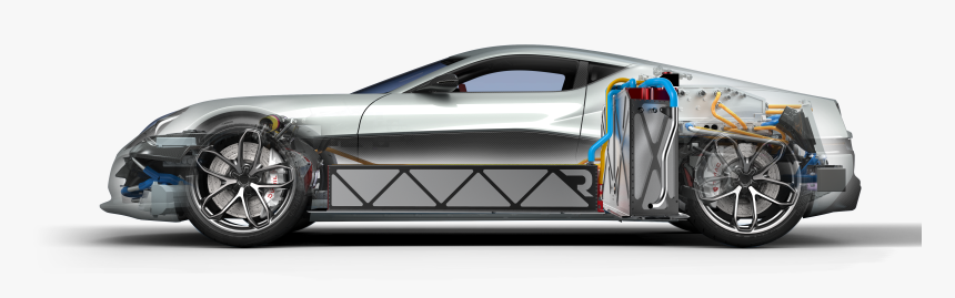 Rimac Concept One Motor, HD Png Download