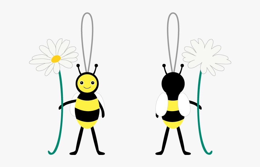 Felt-bee - Honeybee - Honeybee, HD Png Download
