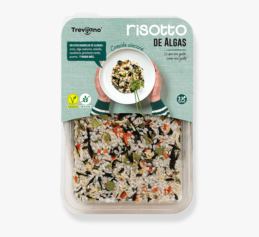 Risotto Algas S - Risotto, HD Png Download