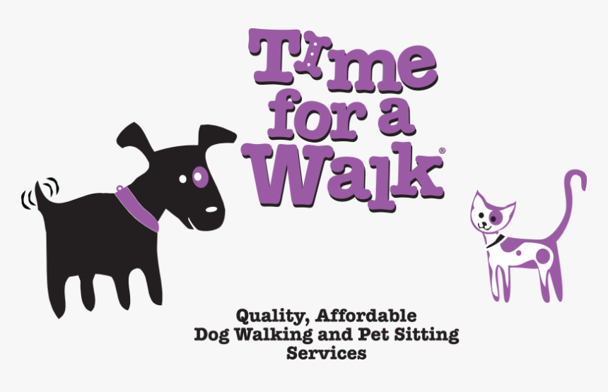 Time For A Walk - Dog Walk Time, HD Png Download
