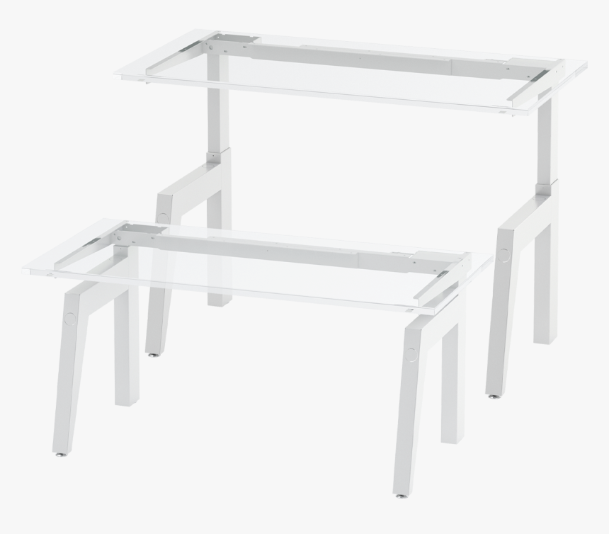 Electric Adjustable Height Table Base From Office Furniture - Chair, HD Png Download