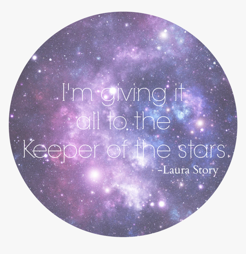 Keeper Of The Stars - Purple Galaxy, HD Png Download