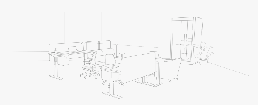 Computer Desk, HD Png Download