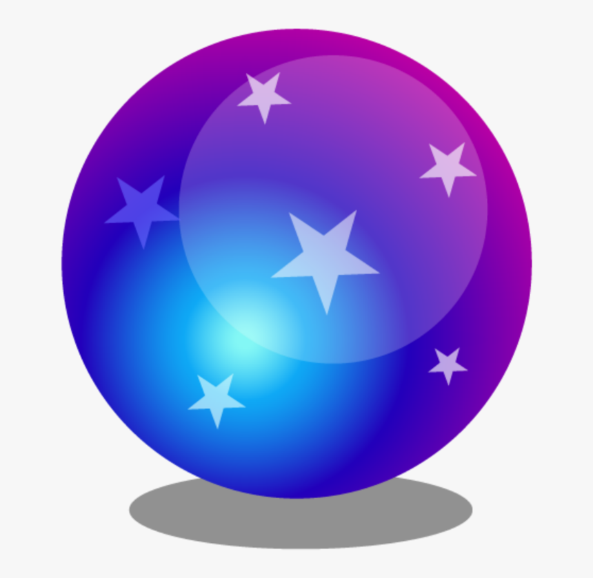 #mq #purple #stars #balls #magic - Magic Ball, HD Png Download