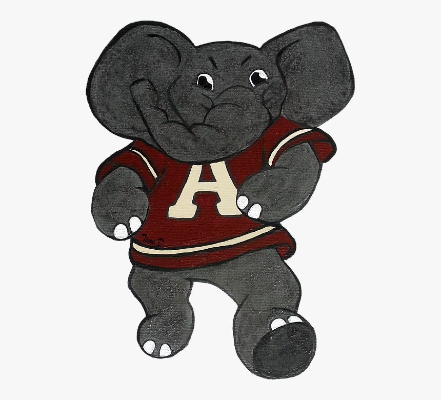 Alabama Roll Tide Baby Elephant, HD Png Download