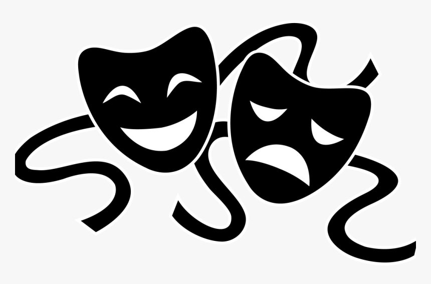 Cliparts For Free - Drama Masks, HD Png Download
