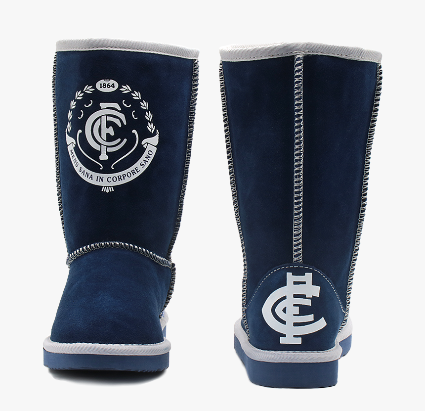 Release Date Afl Carlton Blues Adult Ugg Boots The - Work Boots, HD Png Download