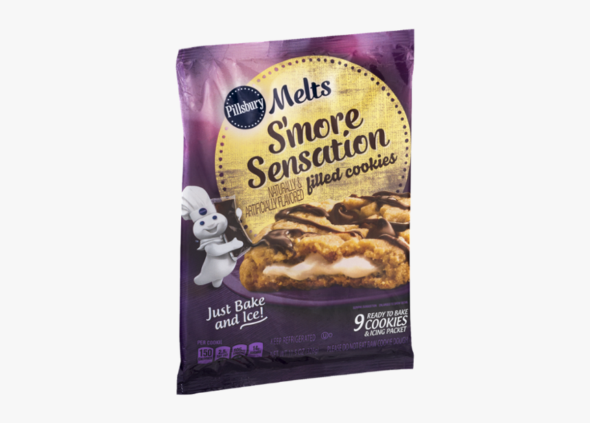 S Mores Cookie Dough Pillsbury, HD Png Download