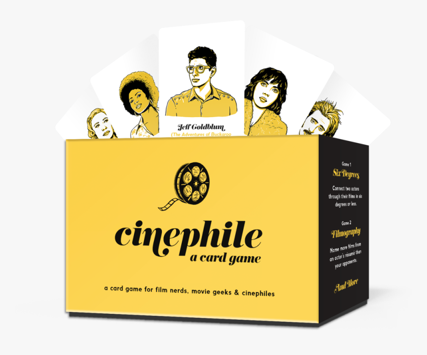 Cinephileboxflip - Cinephile Card Game, HD Png Download