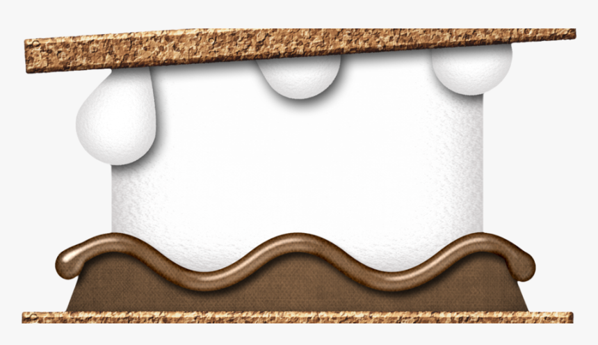 Smores Clipart S More Barbecue Clip Art - S More Clipart Black And White Free, HD Png Download