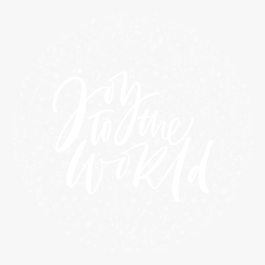Joy To The World - Calligraphy, HD Png Download