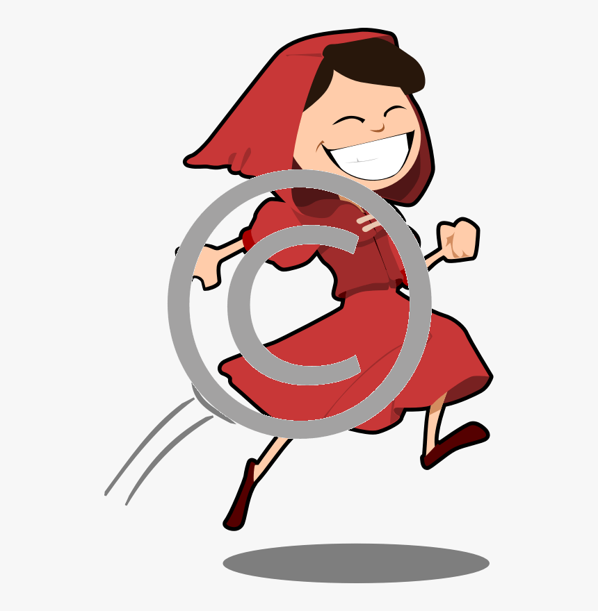 Clipart Little Red Riding Hood Cartoon, HD Png Download
