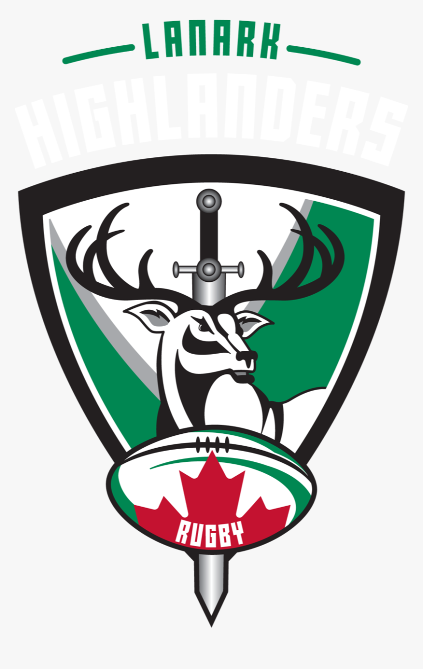 Lanark Highlanders Rfc - Emblem, HD Png Download