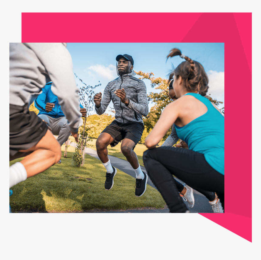 Fitness African American Circuit Training, HD Png Download