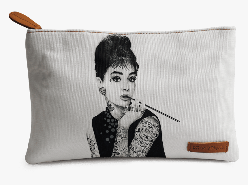 Tattooed Audrey Hepburn Print, HD Png Download