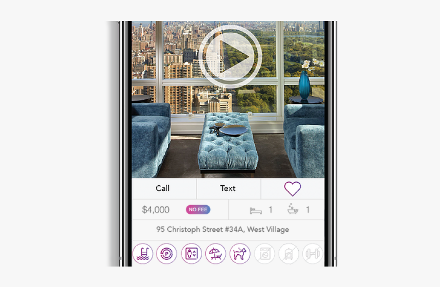 Manhattan Luxury Apartment View, HD Png Download